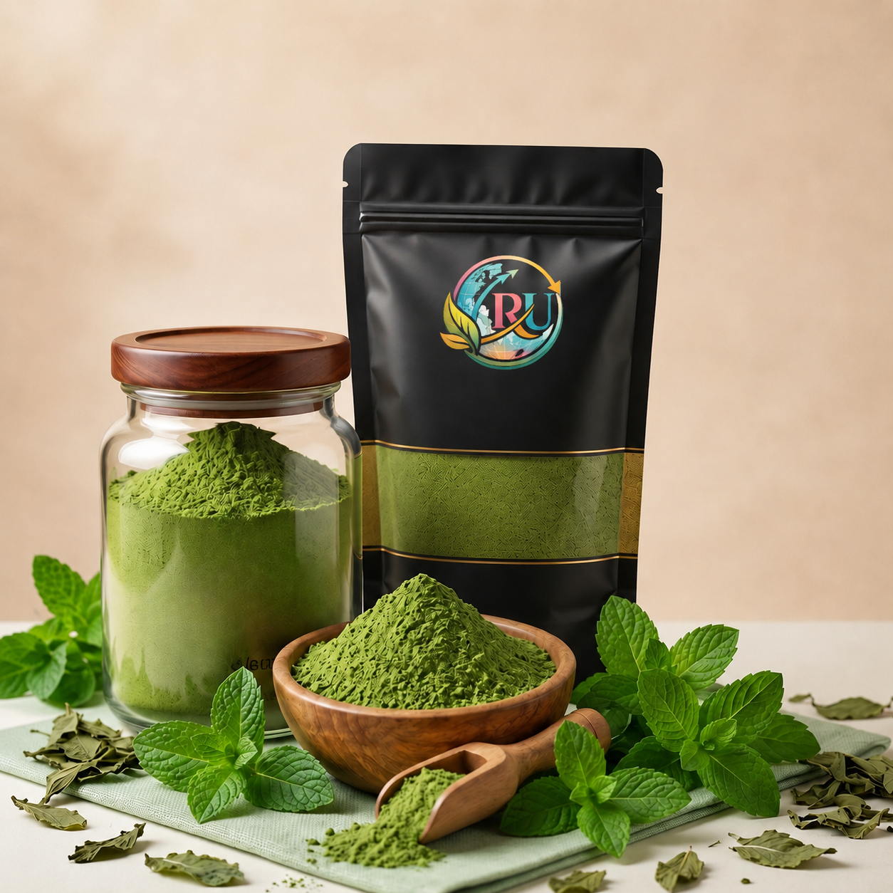 Home mint powder